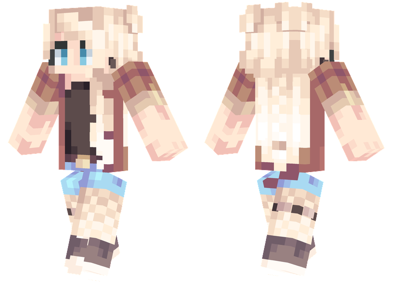 Blonde Girl Minecraft Skins