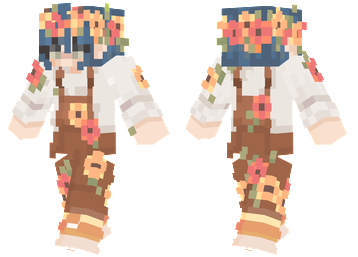 Floral Overalls