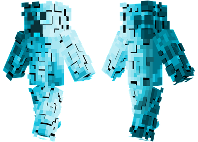 3D Creeper Minecraft Skins
