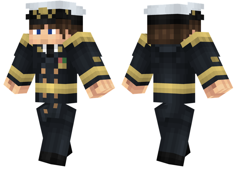 Admiral Minecraft Skins
