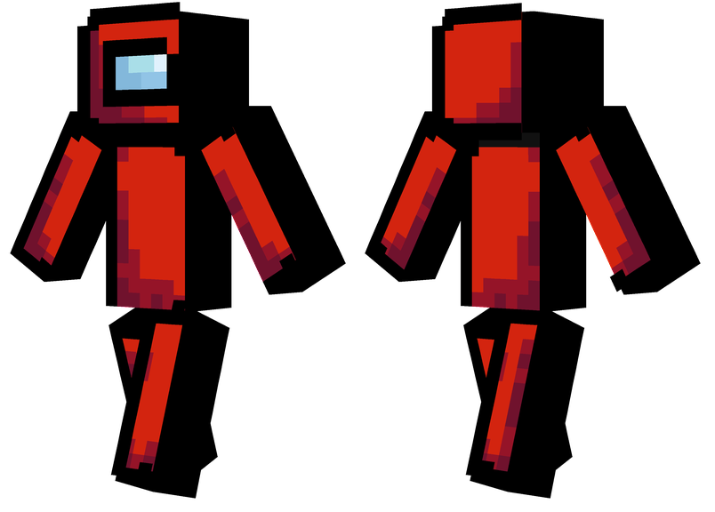 Among Us (Red) Minecraft Skins