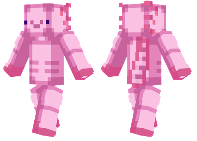 Axolotl Minecraft Skins