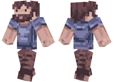 Bearded Steve Minecraft Skins