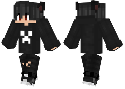 Black Creeper  Minecraft Skins