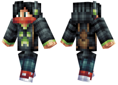 Black Hoodie  Minecraft Skins