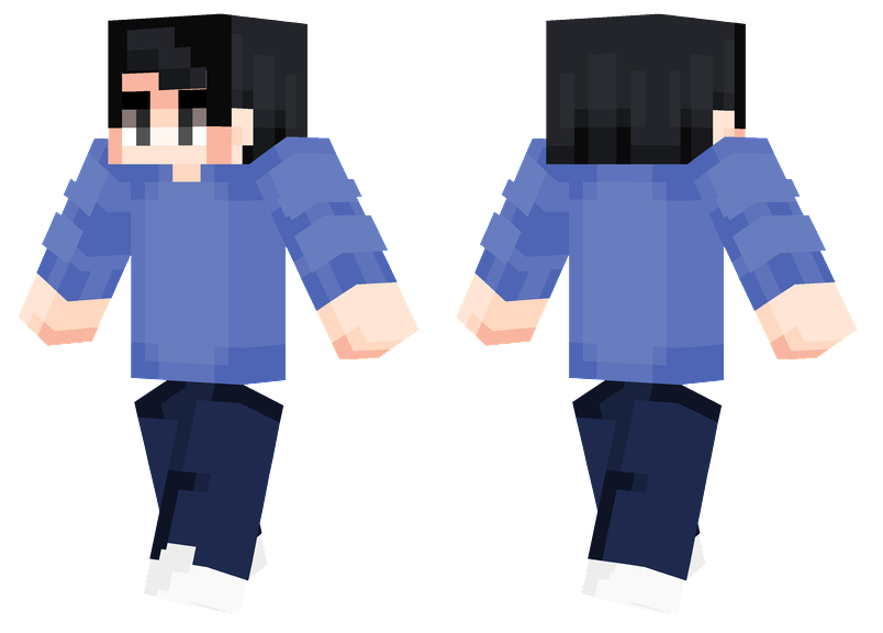 Blue Sweater Minecraft Skins