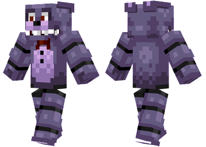 Fnaf bonnie Minecraft Skins