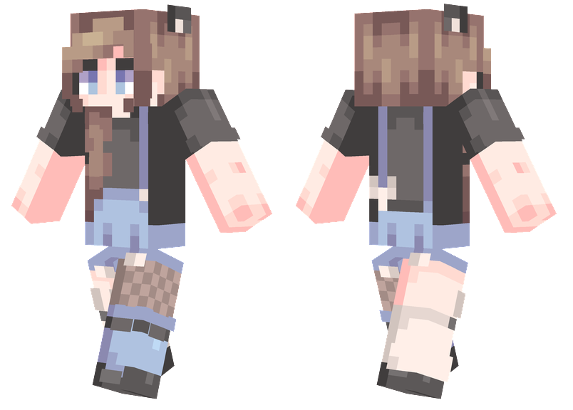 Brown Hair Minecraft Skins