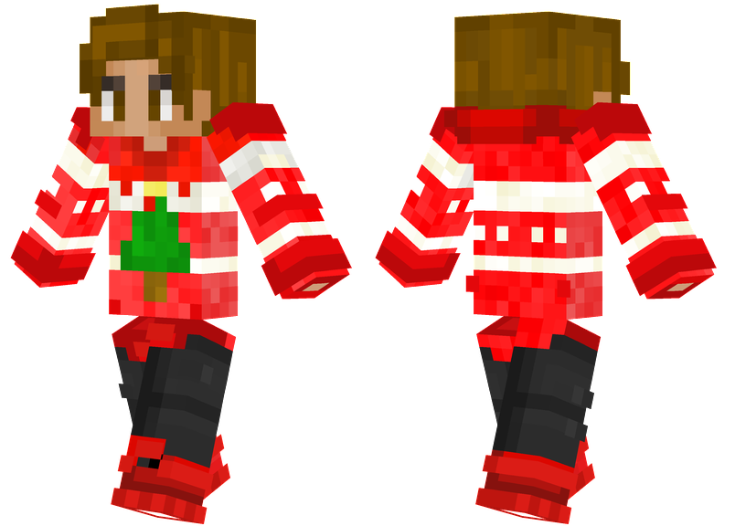 Christmas Tree Sweater Minecraft Skins