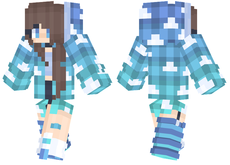 Cloud Hoodie Minecraft Skins