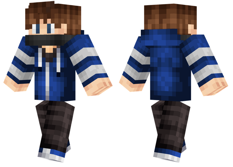 Cool Blue Guy | Minecraft Skins