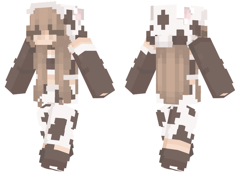 Cow Onesie Minecraft Skins