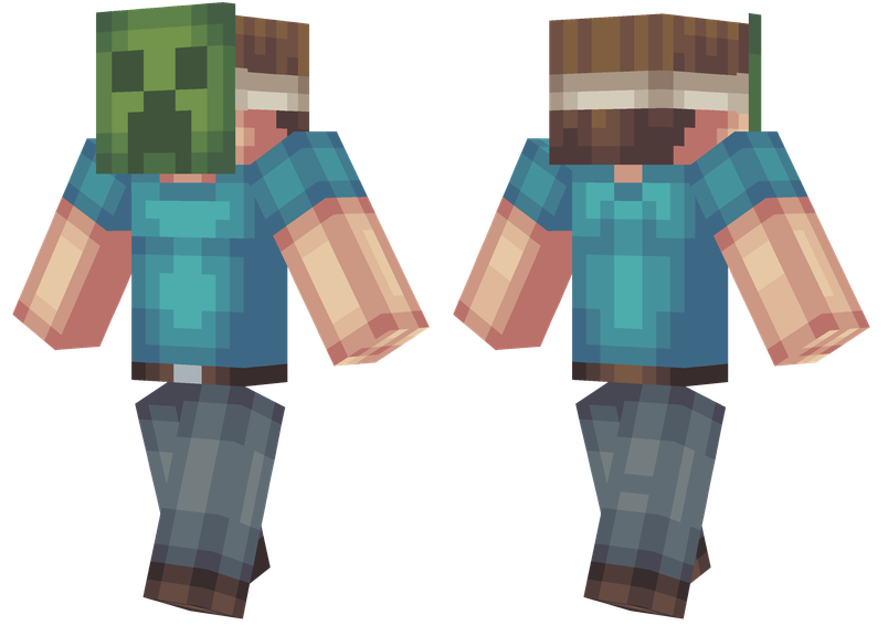 Creeper Mask Minecraft Skins