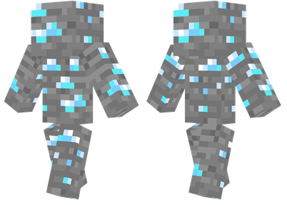 A diamond block SKIN, Minecraft Skin