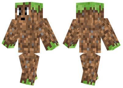 Dirt block Minecraft Skins