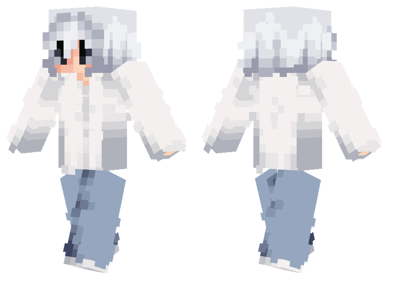 Faded White | Minecraft Skins