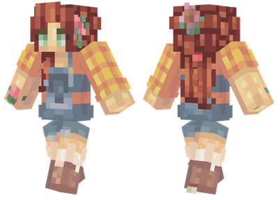 Farmer Girl  Minecraft Skins