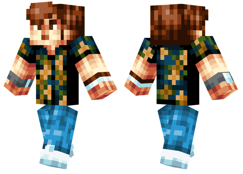 Floral Guy Minecraft Skins