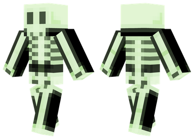 Glowing Skeleton