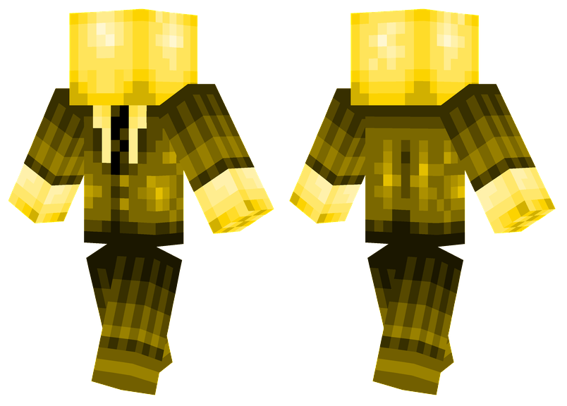 Golden Slenderman Minecraft Skins