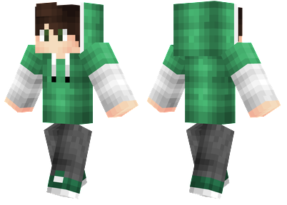 Green Hoodie | Minecraft Skins