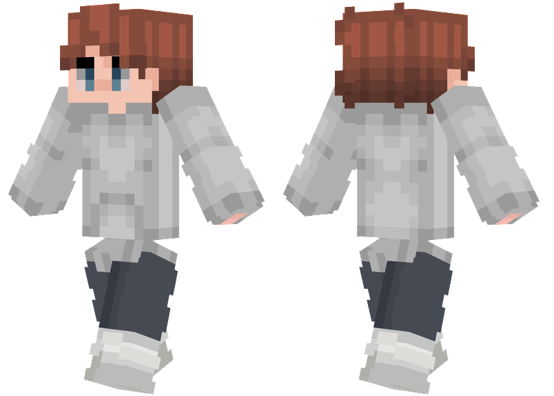 Grey Sweater Minecraft Skins