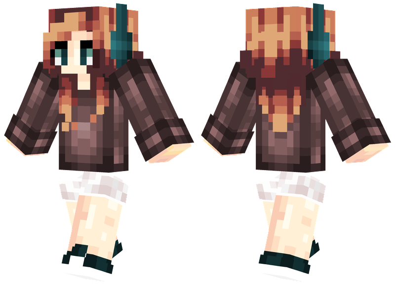 Headphone Girl | Minecraft Skins