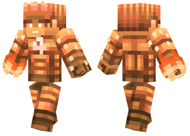 Human Torch Minecraft Skins