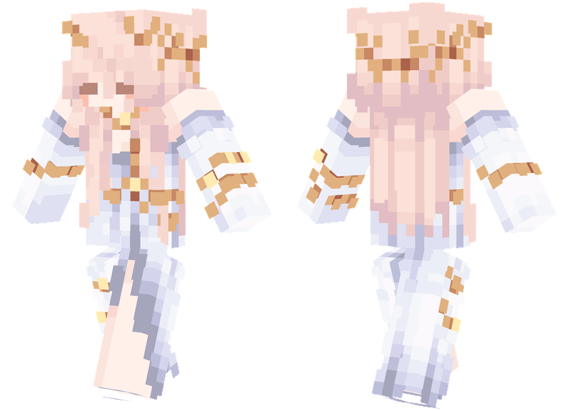 Minbecrat Robe Lavender Angel | Minecraft Skins