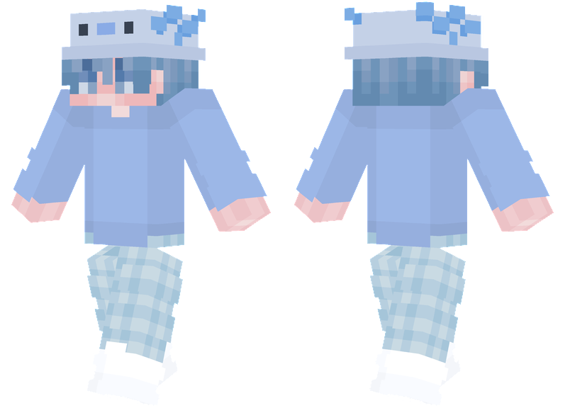 Blue Guy Minecraft Skin - wide 10