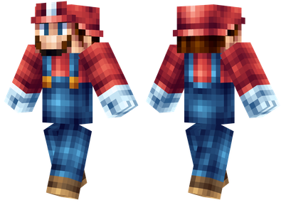 Mario Minecraft Skins