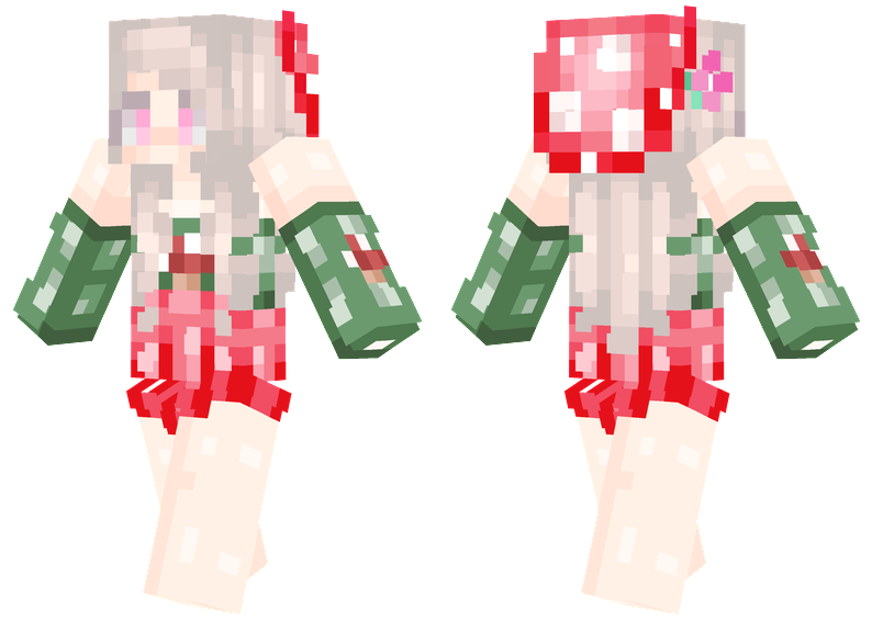Mushroom Girl Minecraft Skins