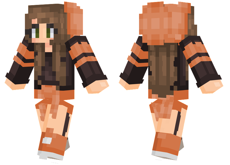 Orange Beanie Minecraft Skins