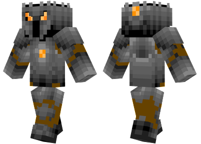 Orange Knight Minecraft Skins