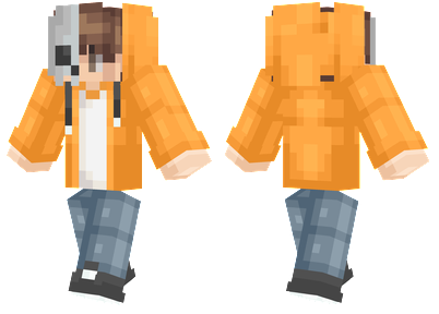 Orange Skull