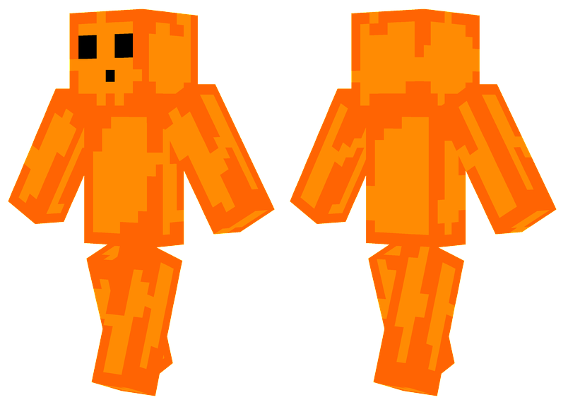Orange Slime Minecraft Skins