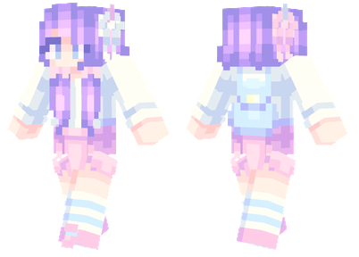 Pastel Girl Minecraft Skins