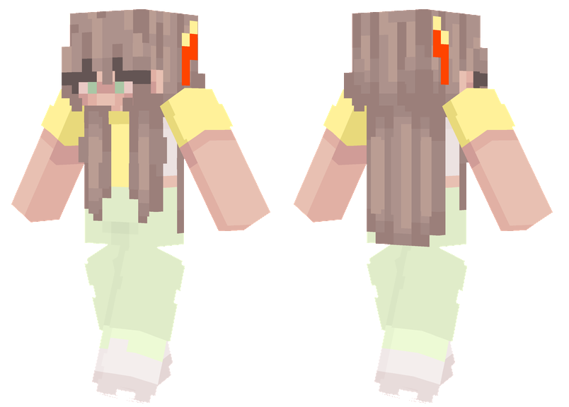 Pastel Yellow Minecraft Skins