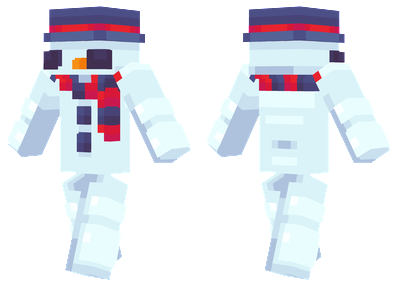 Pixel Snowman