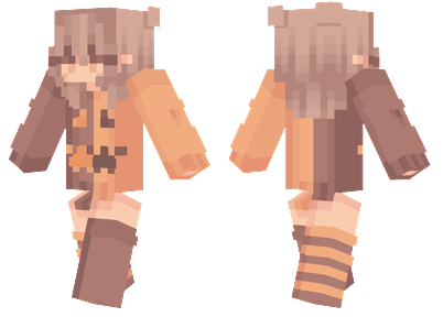 Pumpkin Outfit Minecraft Skins