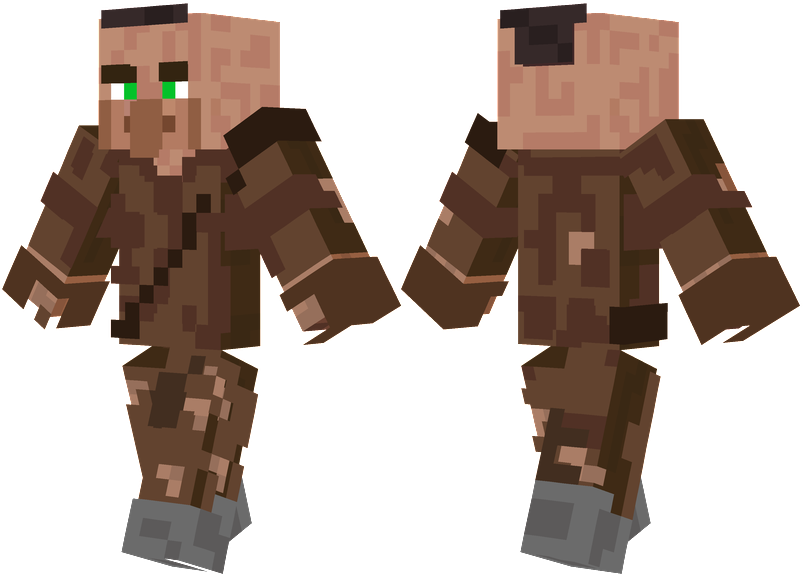 Realistic Villager Minecraft Skins