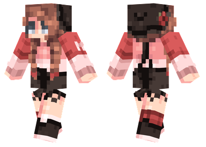 Red Girl Skin for Minecraft APK for Android Download