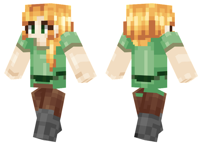 Resprited Alex | Minecraft Skins