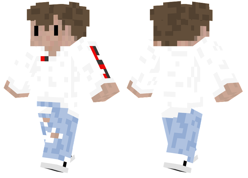 Ripped Jeans Champion Minecraft Skins