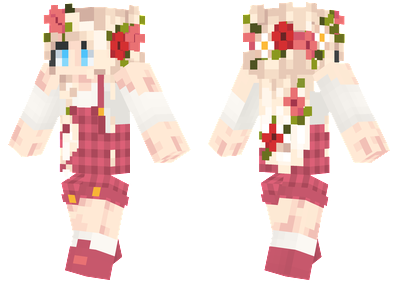 Romantic Rose Minecraft Skins
