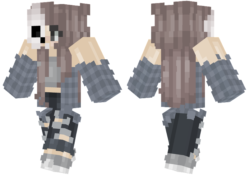 Skull Girl | Minecraft Skins