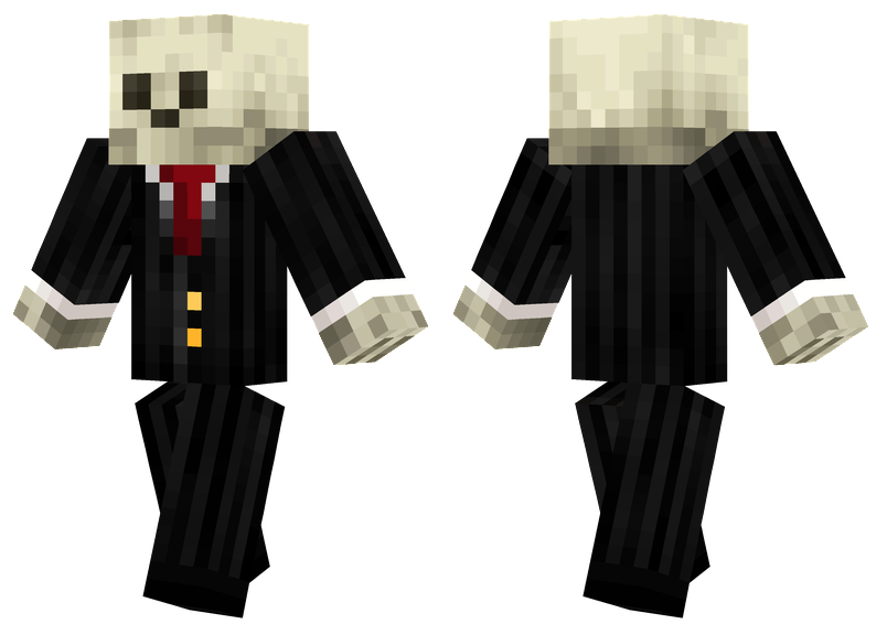 Smart Skeleton Minecraft Skins