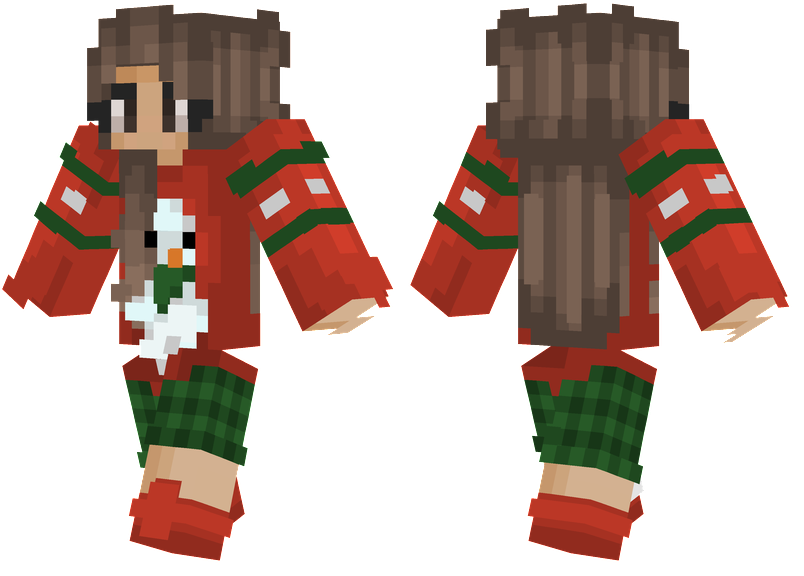 Snowman Sweater Minecraft Skins