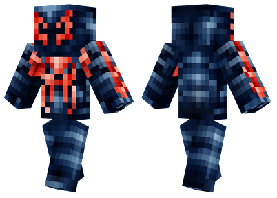 Spiderman 2099  Minecraft Skins