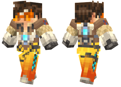 Overwatch] Tracer Minecraft Skin